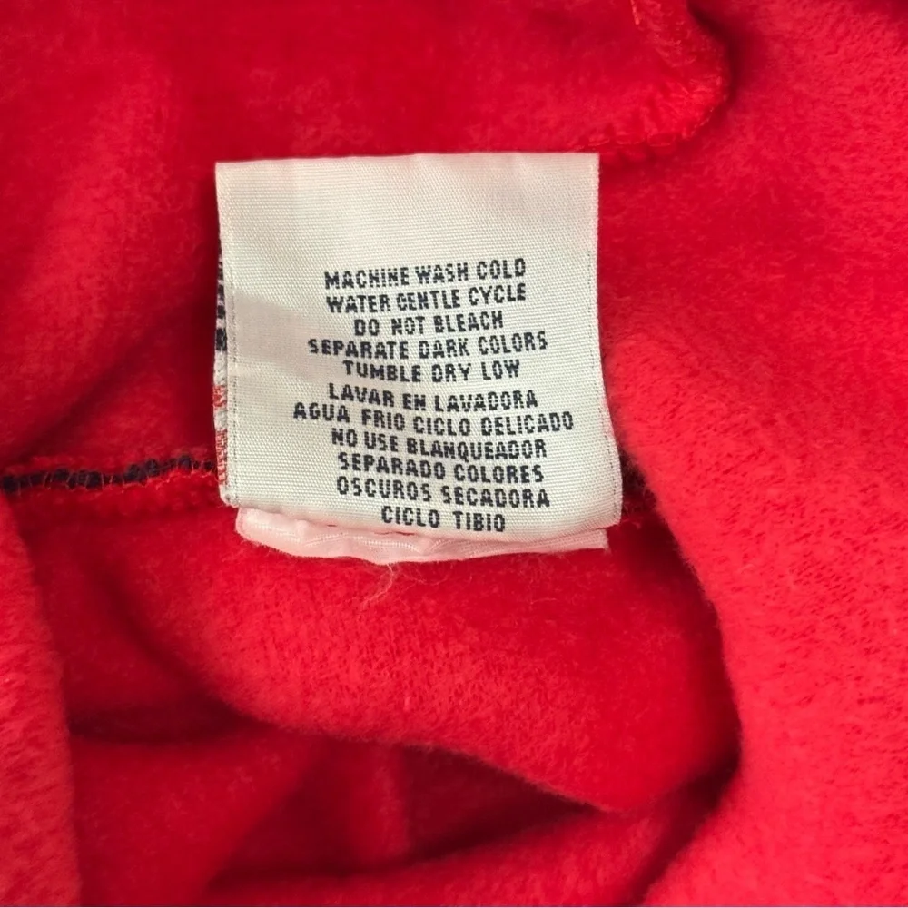 Kidz Force NYC 24 Months "My Football" Red Blue Fleece Pajama Set Loungewear - Picture 8 of 13